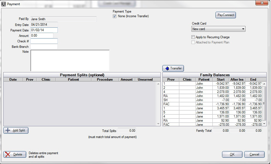 Open Dental Software Manual Conversions Transfers