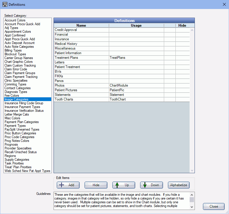 Dental Folders For Charts