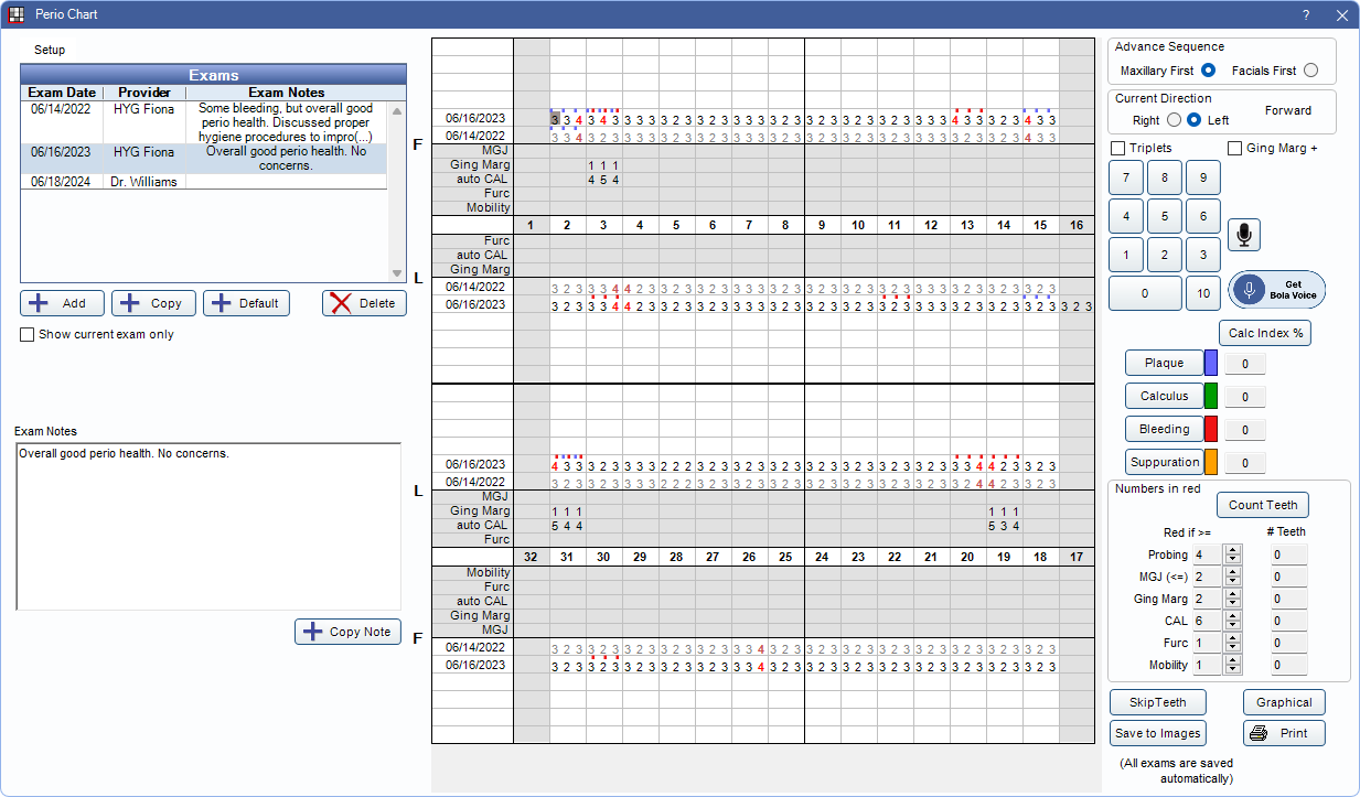 Manual Charting In Dentistry