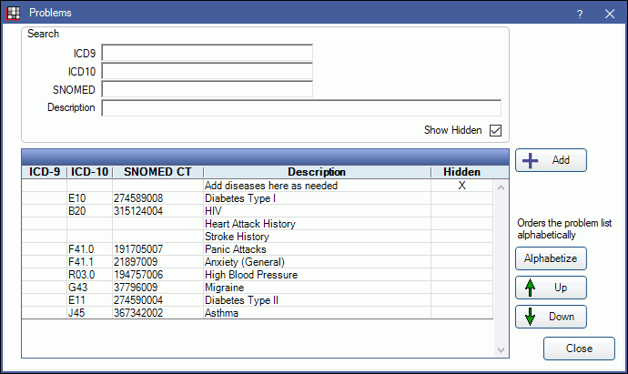 Open Dental Software Problem List